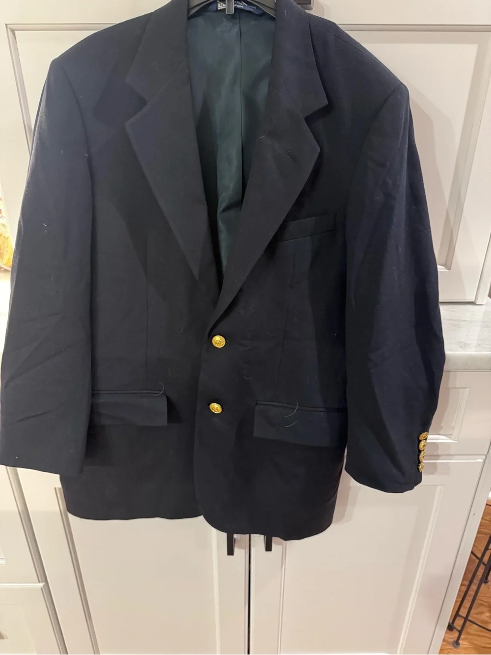 Ralph Lauren Polo Navy Label Jacket with Blue Trim